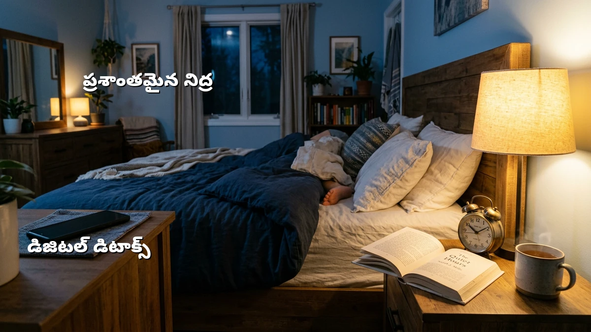 ప్రశాంతమైన నిద్ర కోసం రాత్రి వేళల్లో ఫోన్ వాడకం తగ్గించే సులభమైన పద్ధతులు